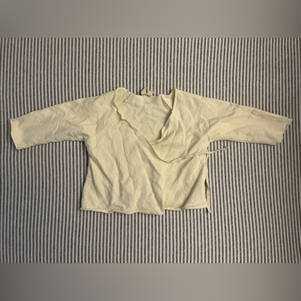 Gray Label organic cotton wrap top
